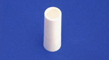 TAPERED DOOR STOP WHITE DIA. 1/2 TOP X 3/4 BASE X 2 1/8 LONG